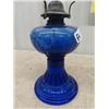 Image 2 : Cobalt Coal Oil Lamp