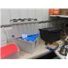 Image 3 : 5 Storage Bins - 4 Have Lids