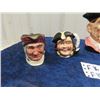 Image 3 : (FK) Royal Doulton Toby Mugs, Captain Henry Morgan 1957, Nite Watchman 1962, Neptune 1960 & Simon Th