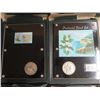 Image 2 : (WH) 10 Provincial Coin/Stamp Floral Set