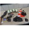 Image 1 : Wind Chimes, Vintage Snowmobile Back Belt, Goggles Plus More!