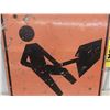 Image 2 : (FK) Metal Construction sign 30" x 30"