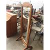 Image 2 : (BZ) Oak Self Standing Mirror 22" x 58"