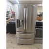 Image 1 : LG Stainless Steel Fridge S X S Water & Ice , 2 Door Bottom Freezer 70" x 33" x 31"