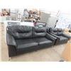 Image 1 : Leather Couch & Love Seat