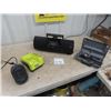 Image 1 : Sirius Radio, Ryobi Charger for Tools, Small Honeywell Heater, Craftsman Dremel