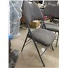 Image 2 : 6 Folding Chairs- Upholstered & Meta;