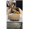 Image 1 : BOX OF MODELS AND DIE CAST TONKA TRUCKS
