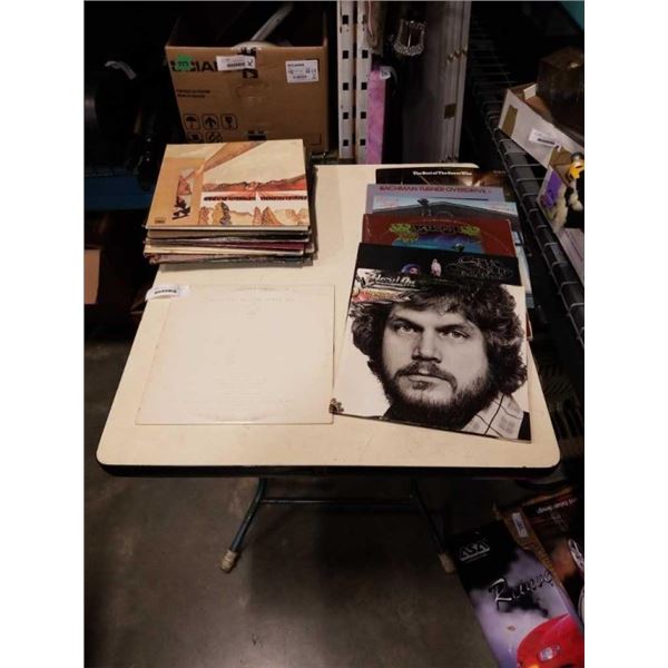 LOT OF ROCK RECORDS - INCLUDES BILLY JOEL, JETHRO TULL, FOREIGNER, JOHN LENNON, ROLLING STONES, CHIC
