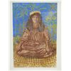 Image 2 : Red Holoku, Framed & Matted, Signed by David Warren, 27" x 21"