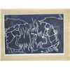 Image 2 : Exchange of the Ha on Paper, Framed & Matted, Signed by Frank Jensen, 20" x 25"