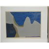 Image 2 : Landscape in the Japanese Manner #3, Signed by Shirley Kalish, Framed 23" x 27"