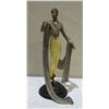 Image 1 : Jel 'Aim Sculpture by Artist Erte 19" x 10" x 8"