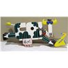 Image 1 : Large Cows, Mix Media Art, Signed by Mike George w/ Musical Design