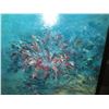 Image 2 : Very Large Seascape I, Oil on Canvas, Signed by Robert Lait, Framed 84" x 62"