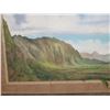 Image 2 : Very Large Bird of Paradise, Oil on Canvas, Signed by Jo-Ann Lowney, Framed 50" x 77"