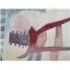 Image 2 : Very Large Moving to Symbolic, Mixed Media Canvas, Signed by Robert Winslow 48" x 70"