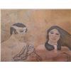 Image 2 : Very Large, Batik Mixed Media Artwork by Yvonne Cheng, Title Unknown, 60" x 40"