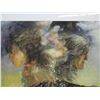 Image 2 : Large Framed Watercolor, Pele Song of Immortality, Signed A.C. Kahekiliuila Lagunero, 28" x 36"