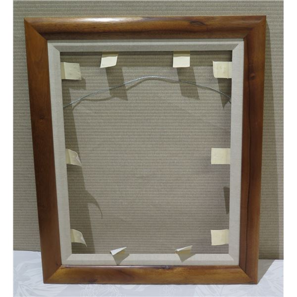 Empty Wooden Frame 21" x 25.5"