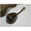 Image 2 : W.A. Cole 8-String Imperial Mandolin Patented 1891 24"L x 7.5"W in Hard Case