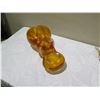 Image 2 : Amber Colored Resin Hippopotamus 22"L x 10"H