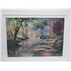Image 2 : Framed Art, Streams of Light, 79/750 Signed Andrew Warden 31"x25" (original signature)