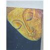 Image 2 : Original Painting on Canvas, Crying Woman Art, Signed by Artist 2001, 23"x33" Unframed