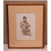 Image 1 : Framed Art "Ka 'Eke" 4/16 Signed Po'oloa '08 (18"x22") w/ Artist's Original Signature