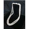 Image 2 : Niihau Shell Lei, White 3-Strand 40"L