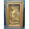 Image 1 : Carved Wooden Female Figure in Shadow Box Frame, Ban Roi An Phan Yang