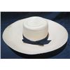 Image 1 : Brent Black Panama Hat w/ Blue Hatband Size 6-7/8 Hand Woven in Equador 16"D
