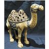 Image 1 : Carved Camel Trinket Box & Saddle Lid 12"L x 12"H