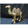 Image 2 : Carved Camel Trinket Box & Saddle Lid 12"L x 12"H