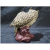 Image 2 : Perched Owl on Tree Trunk, Signed by Artist, Stamped 67 China 6"H