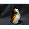 Image 2 : Murano Glass Horned Owl Figurine 6"H (one ear missing)