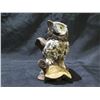 Image 2 : Owl on Log Perch Figurine