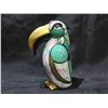 Image 2 : Pelican, Signed Dipintora Maso, Manifattura Artistica Le Porcellane Italy 5"H