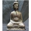 Image 1 : Seated Buddha w/ Maker's Stamp 8.5"H