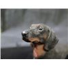 Image 8 : Qty 3 Figurines: Turtle w/ MOP, Panda Bear w/ Maker's Mark, Dachshund Dog