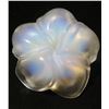 Image 1 : Lalique France Frosted Glass Flower 3" Diameter