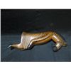 Image 8 : Qty 2 Wooden Figures: Seated Zebra Carved 223 & 2 Owls on Branch 11"H