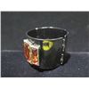 Image 2 : Metal Bracelet w/ 3 Rectangular Stones 2.5" Diameter x 2"W