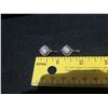 Image 8 : Pair Konstantino Metal & Pearl Hook Dangle Earrings 1"L