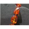 Image 2 : Amber Necklace, Large Pieces 24"L