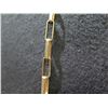 Image 8 : Necklace w/ Oval Green Beads & Rectangular Stone Pendant 36"L (4" Stone), Alcozer & J