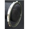 Image 1 : Alexander McQueen White Enamel & Metal Bangle Bracelet w/ Skull Design 3"D