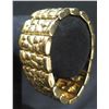 Image 1 : Metal Hinged Bracelet Stamped 'SJ' 120 Grams 8"L