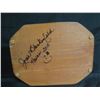Image 10 : Santa in Straw Hat Carrying Tree & Presents Signed Joan Blankenfeld 2010 Hawaii 18"H