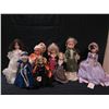 Image 2 : Qty 8 Collectible Dolls:  Passing Parade 70's Woman, effanbee American Woman, etc